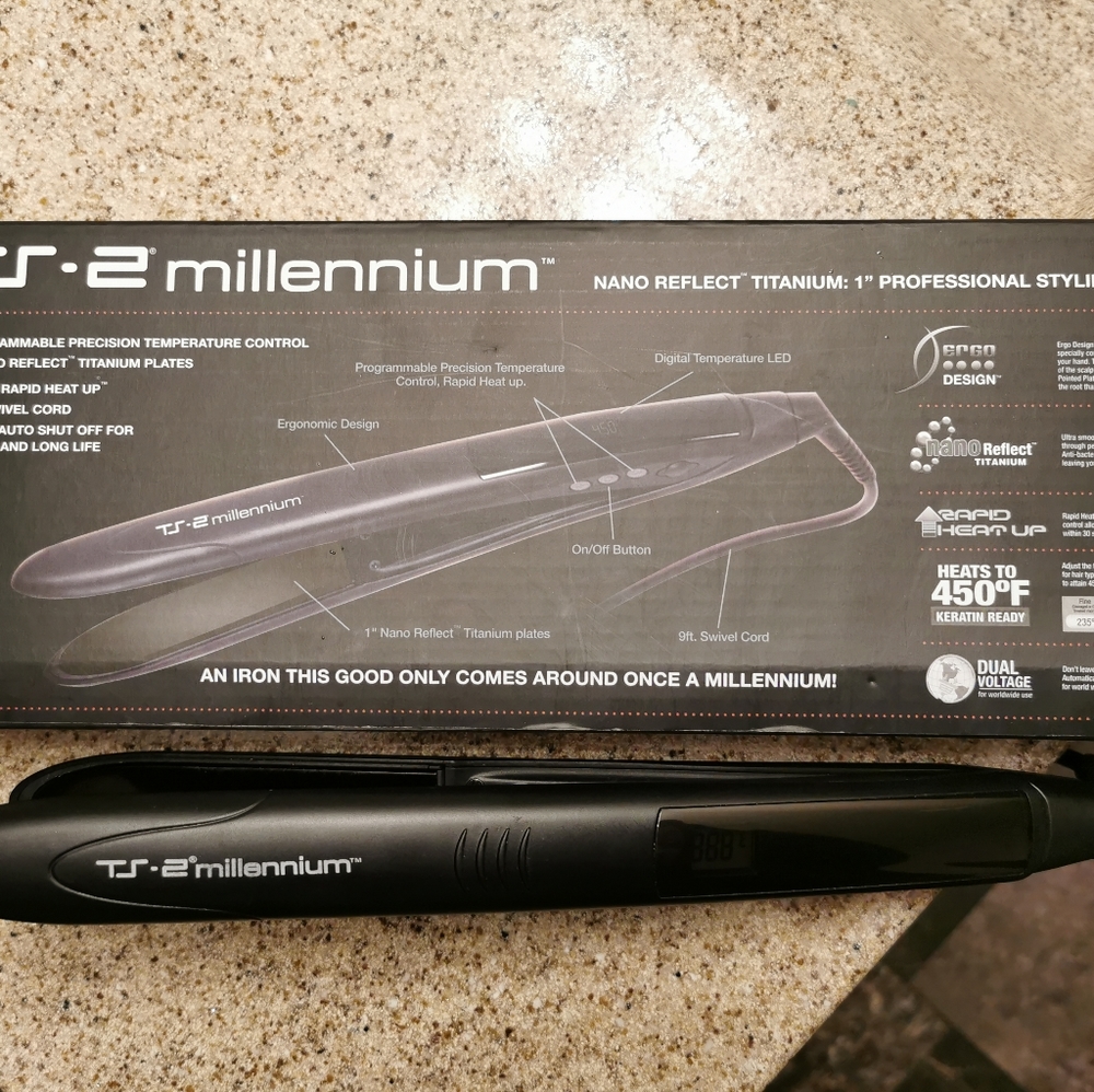 TS-2 millennium professional flat iron